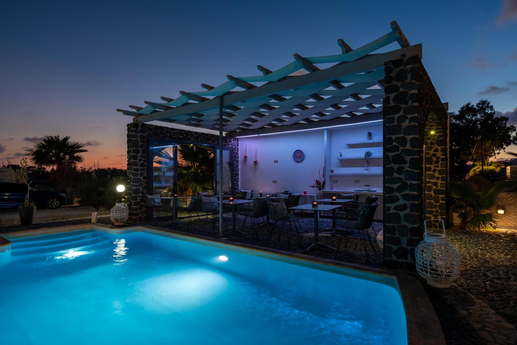 Villa Anemomilos Perissa מראה חיצוני תמונה